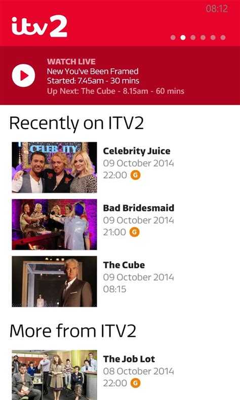  You can watch live TV on our website, the ITVX app and some connected TVs. The channels you can stream are ITV1, ITV2, ITVBe, ITV3 and ITV4, as well as curated channels showing a selection of ITV's best content. You can also watch live events through ITVX, although please note that certain live . 
