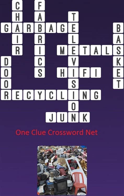 It may be full of garbage crossword clue