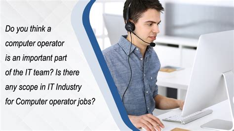 It operator jobs. Things To Know About It operator jobs. 