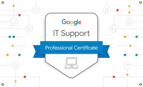 It support certification. Google Career Certificate in IT Support. Prepare for a new career in IT support and develop confidence to troubleshoot and problem solving when technology fails. Learn how to provide great customer service across computer hardware, the internet or computer software. After completing the IT Support Certificate, learners can … 