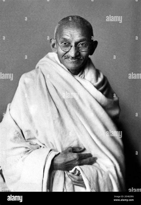It was Mohandas Karamchand Gandhi,