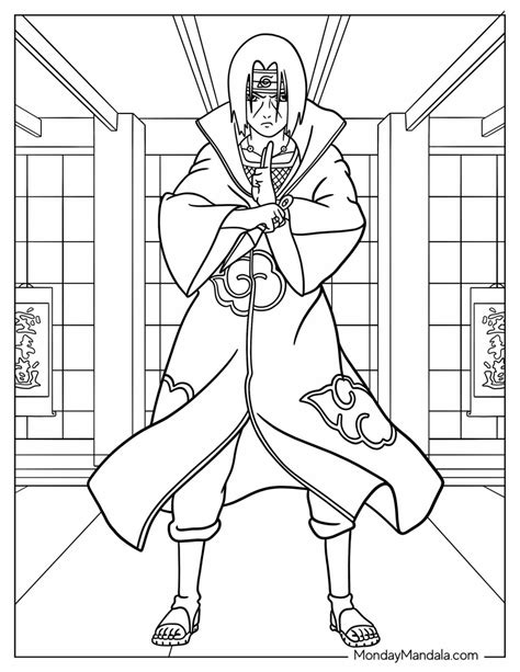 Itachi Coloring Pages