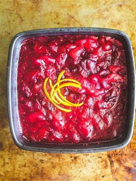 Italian Cranberry Sauce - Savoring Italy