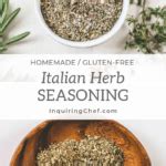 Italian Herb Seasoning - Inquiring Chef