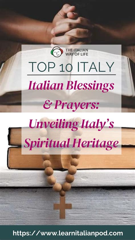 Italian blessings and prayers.  Thanks for looking.  Through these praye...