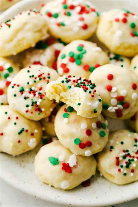 Italian cookies are a holiday treat