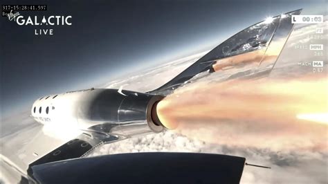Italian researchers reach the edge of space, flying aboard Virgin Galactic’s rocket-powered plane