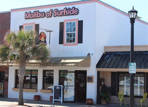 Top 10 Best Resturants in Surfside Beach, SC 29575 - January 2024 - Yelp - Malibu of Surfside, Bubba's Fish Shack, Neal & Pam's Bar and Grill, Saltaire Coastal Kitchen and Bar, Surfside Beach Pizza & Restaurant, Chimichanga Llama, Pizza Hyena, Conch Cafe, The GOAT Bar & Grill, Dagwood's Deli & Sports Bar. 