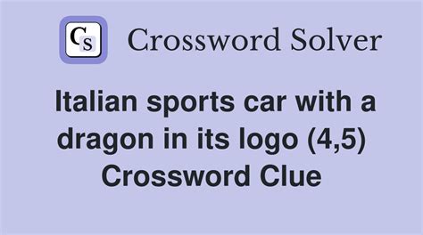 Italian sports car, for short Crossword Clue answer