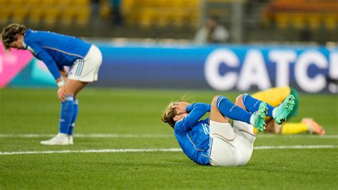 Italians in tears after shocking loss knocks them out of Women’s World Cup