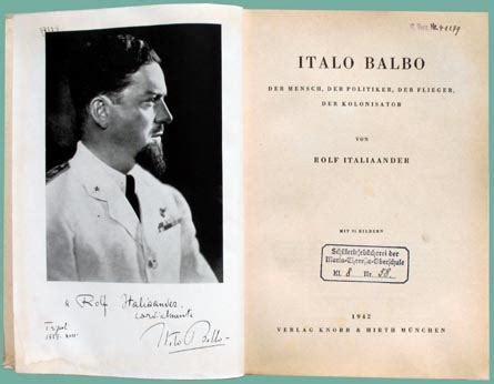 Italo balbo biography of albert1