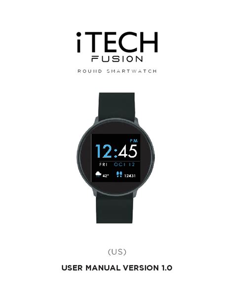 Itech fusion 3 smartwatch.  Power on the smartwatch. com.  Read real feedback and insight...
