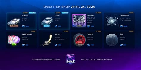 Item Shop Daily Items (2024-04-14) : r/RocketLeague - Reddit