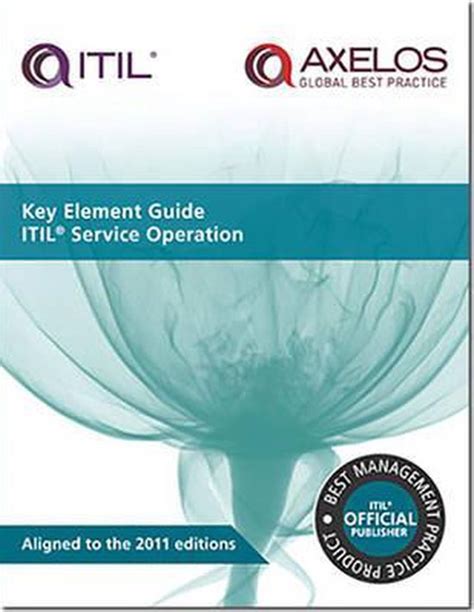Itil key element guide service operation version. - El libro de las magas blancas.