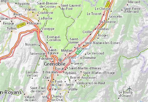 Itinerário Grenoble - Montbonnot-Saint-Martin - ViaMichelin