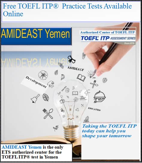 Itp Toefl Amideast