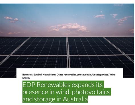 Itp developer.  EDP Renewables in Australia In November 2023, EDP Renewables (ED...