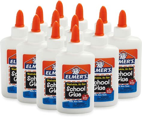 Its glue. Synthetic glues like Elmer’s are made of polyvinyl acetate (PVA) emulsions. The word emulsion refers to the fact that the PVA particles have been emulsified or suspended in water. ... 