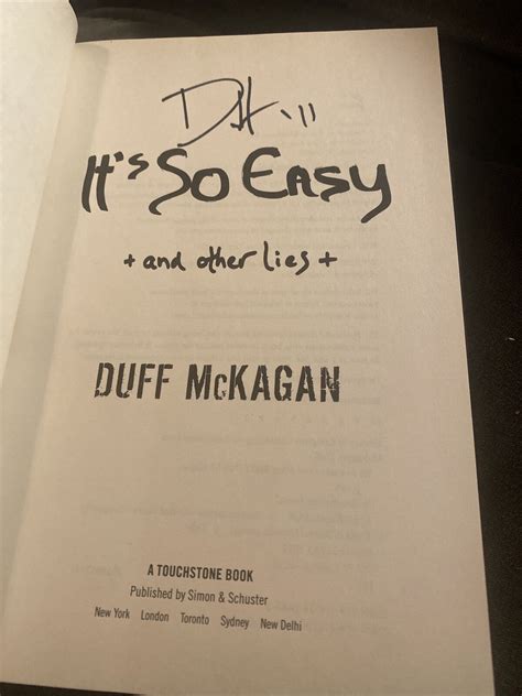 Read Its So Easy And Other Lies By Duff Mckagan