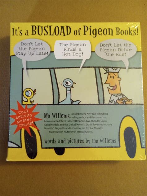 Read Online Its A Busload Of Pigeon Books By Mo Willems