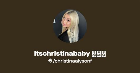 Itschristinababy Leaked 💋 XXX