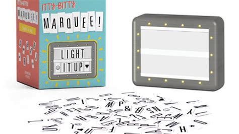 Read Ittybitty Marquee Light It Up By Running Press