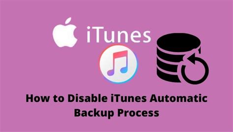 Itunes stop automatic backup.  The iTunes backup process while syncing t...