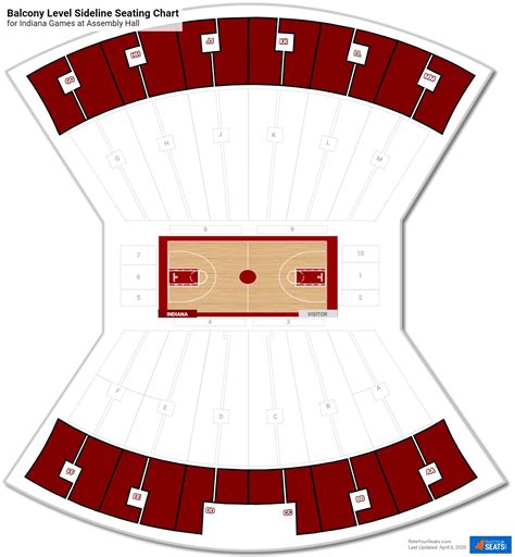 Iu Assembly Hall Seat Chart A Visual Reference of Charts Chart Master