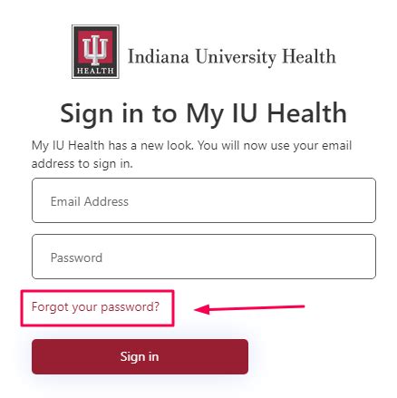 My IU Health Patient Portal. The My IU H