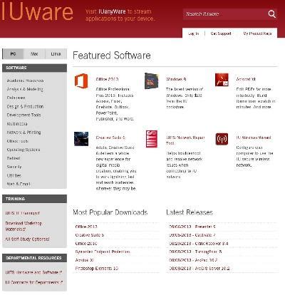 Search, Click, Done Bringing an app store experience to IU services. . Iuware