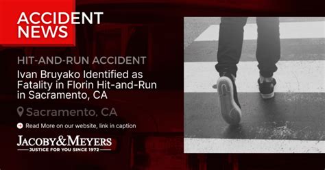 Ivan Bruyako Pronounced Dead Following Hit-and-Run Incident on Florin Road [Sacramento, CA]