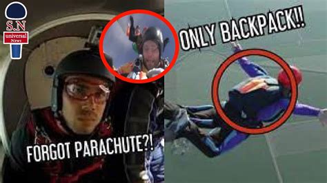A man named Ivan McGuire had forgotten his parachute for sky diving.. unfortunately all he could film was his death.R.I.P Ivan McGuire.. ️ - SUBSCRIBE FOR MO.... 