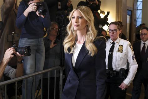 Ivanka Trump takes witness stand in the civil fraud trial that’s scrutinizing the family business