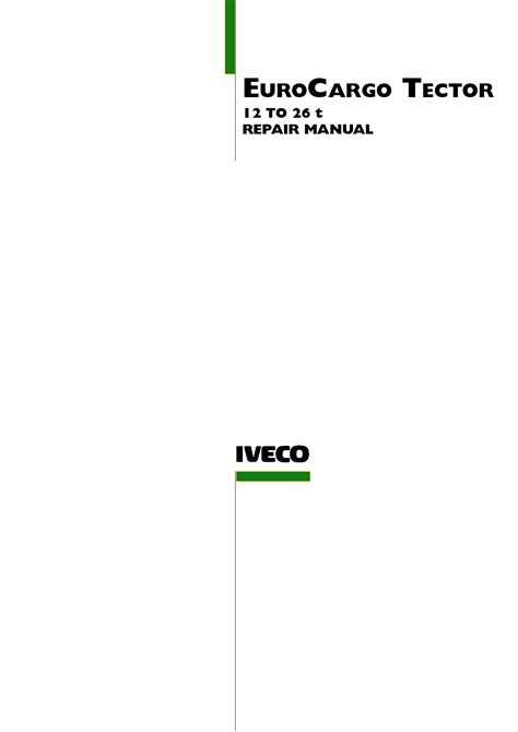 Iveco euro cargo tector 12 26t workshop service manual download. - The game jam survival guide kaitila christer.