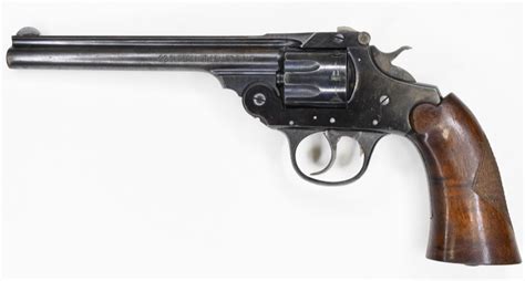 Iver johnson sealed eight. 7/8/21 - This is an excellent example of an Iver Johnson Target Sealed 8 Revolver, chambered in .22 caliber. It is in excellent condition, retaining about 97% of its original bluing. There is minor wear on the high edges of the cylinder, a light roll mark on the cylinder, minor wear around the muzzle, and minor wear on the barrel where the barrel meets the frame. There are a couple of small ... 