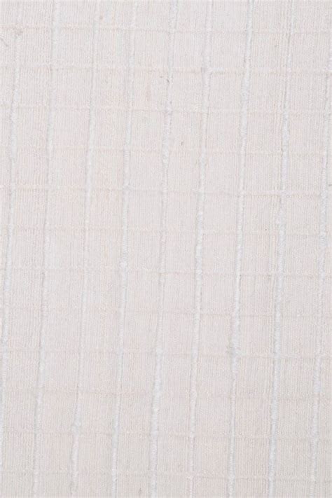 Ivory Tussah Noil Raw Silk Tweed Fabric By the Yard - NY …