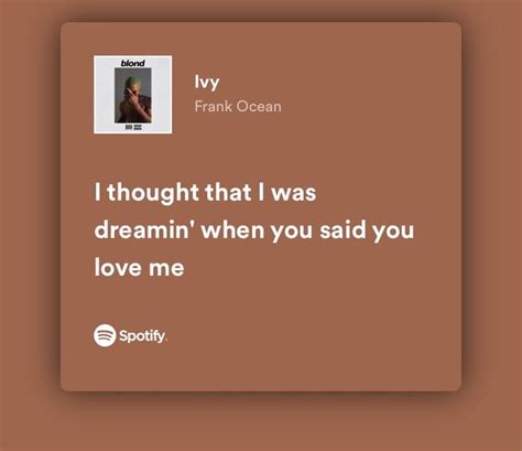 Ivy frank ocean lyrics. Things To Know About Ivy frank ocean lyrics. 