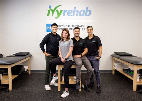 Ivy Rehab is a rapidly growing network of physical & occupational therapy clinics dedicated to providing exceptional care and personalized treatment to get patients feeling better, faster. We have over 10,000 online reviews with an average score of 4.9 out of 5 stars. 