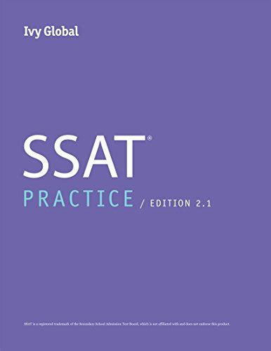 Read Ivy Global Ssat Practice By Ivy Global