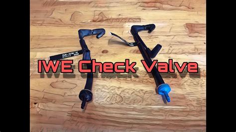Iwe check valve f150. 4) You do not remove anything except for the IWE, hence the name, IWE Delete Kit. Save yourself time and money. Disconnect the electrical connection from the vacuum solenoid. This will keep the IWE engaged full time, just like the IWE Delete Kit will do. All the kit does is keep the hub engaged to the axle. 