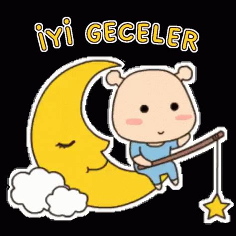Iyi Geceler Sticker Pinterest.