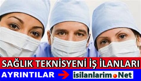 Izmir özel hastane anestezi teknisyeni iş ilanları