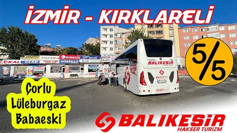 Izmir balıkesir otobüs fiyatları