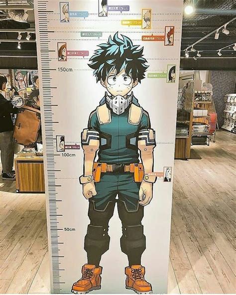 Izuku midoriya height. He attended U.A. High School but ran away before his first academic year to avoid jeopardizing his friends. Izuku stands at a height of 166cm (5’514″). He joined the U.A. school at the age of 15 and is now 16. Deku’s favorite cuisine is Katsudon. Katsuki Bakugou 
