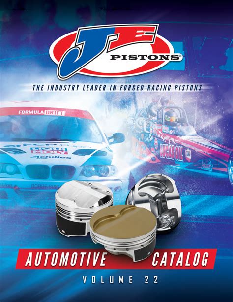 J&e Pistons Catalog
