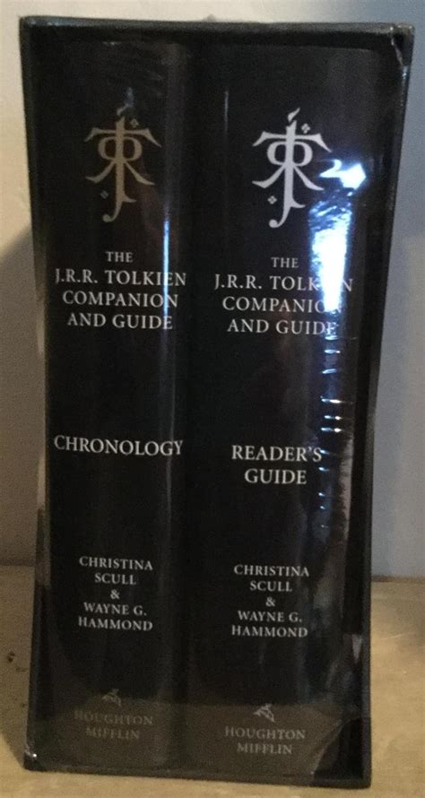 J R R Tolkien Companion And Guide Two Volume Box Set