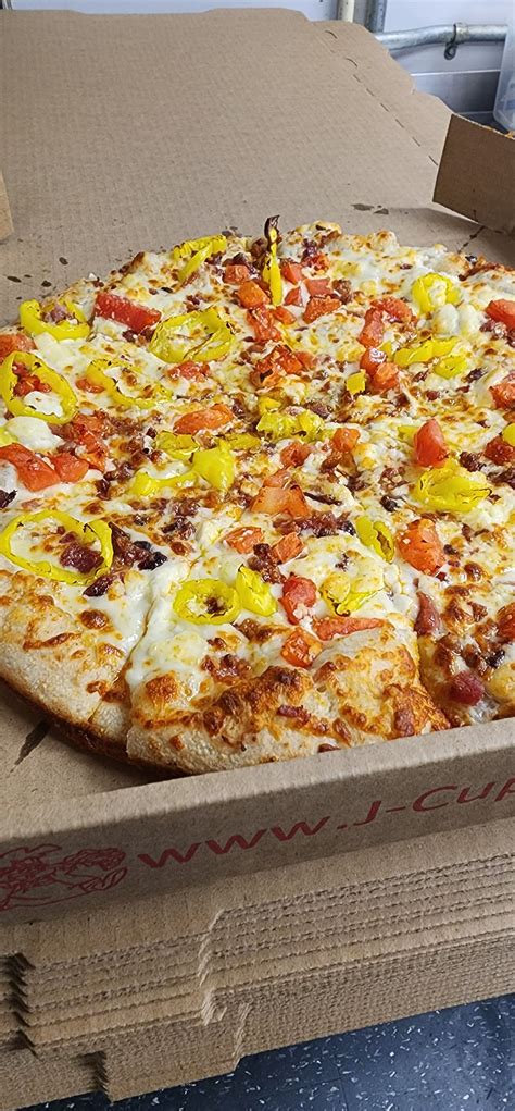J cups pizza. J Cups Pizza - Rossford 616 Dixie Hwy. GET A LARGE BREAKFAST PIZZA FOR $15. PIZZAOFTHEMONTH. Copied! Delivery. Pickup. You can only place scheduled delivery orders. Pickup ASAP from 616 Dixie Hwy. Create Your Own Specialty Pizza Calzones/Subs Food Loaded Chunks Drinks Football Pizza Bowls Merchandise … 