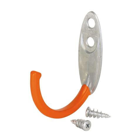 Shop HoldRite 50-Pack 1/2-in to 1/2-in dia Plastic J-hook in the Pipe Support & Clamps department at Lowe's.com. HoldRite J-hook pipe hangers are an easy and cost-effective way to secure pipes. Numerous nail holes allow you to get the proper length during installation.. 