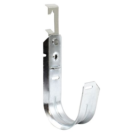 J hooking. Available 6 products. Cable J-hooks mount on walls or ceilings and have a curved shape that supports Ethernet, fiber-optic, coaxial, and other types of cable and keeps it out of the way. Their open ends help facilitate adjustments to the cable at a later time. Wall Mount J-Hooks. Wire & Threaded Rod J-Hooks. Beam Mount J-Hooks. 