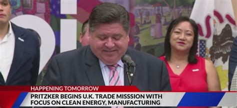 J.B. Pritzker begins U.K. trade commission with focus on clean energy and manufacturing